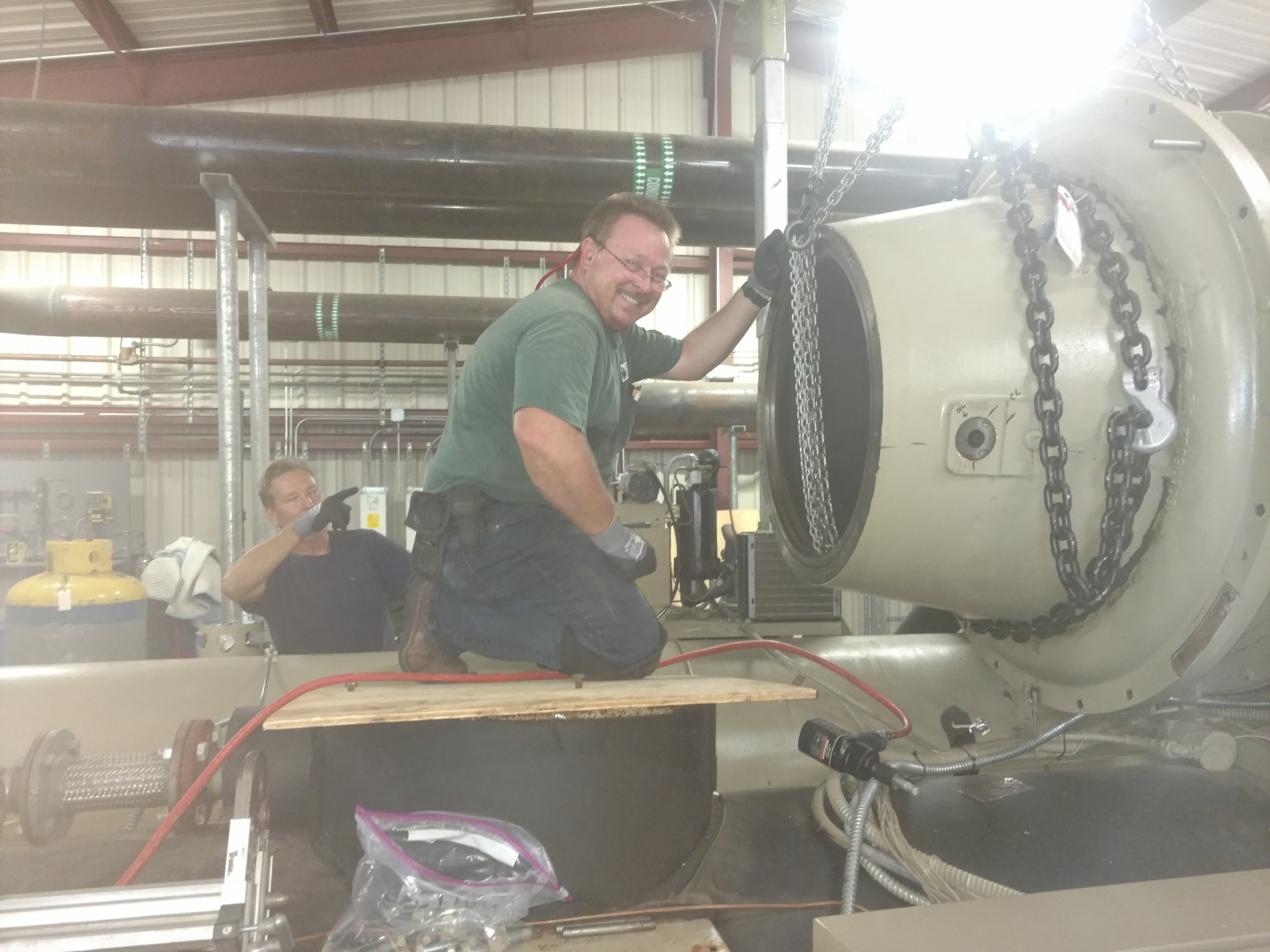 500 ton TRANE CVHE ICE MAKER